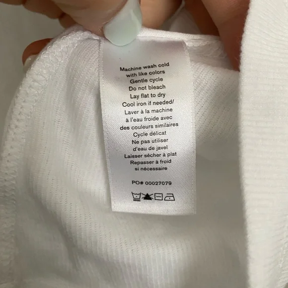 Rag & Bone The Slub Turtleneck Slim Fit Top XS - Picture 7 of 7